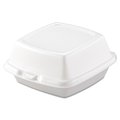 Dart Container, 5-7/8x6x3, Foam, Hinged Ld, PK500 DCC 60HT1